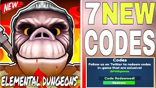 FRESH💕 ELEMENTAL DUNGEONS CODES (AUGUST 2024) - CODES FOR ELEMENTAL DUNGEONS - ELEMENTAL DUNGEONS