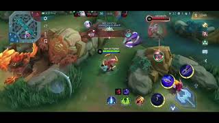 Highlights Hero in Mobile Legends skil and kill in game.