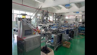 Toupack stick biscuits filling system _stick weigher_tray denester_tray closer_flow wrapper