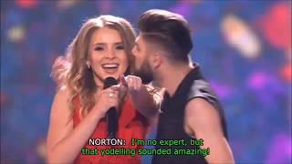 Brits reacting to Eurovision 2017 - Romania - #yodelit