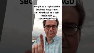 Szóalkotás #shortsyoutube #játék #shortsfeed #kvizmester #youtubeshorts