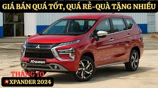 💥Xpander 2024 Giá Bán Tháng 10 Quá Tốt|Quà Tặng Khuyến Mại Quá Nhiều|Tổng Lăn Bánh Mới Nhất|GIAXEVN