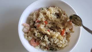 Review Hanwoomul Shrimp fried Rice COSTCO