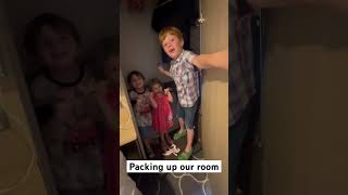 Kids Hiding in the room closet