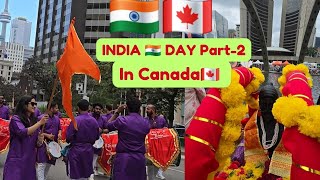 India Day Festival Panorama India 2024| Toronto Canada|4k Video| Independence Day 2024- Part-2