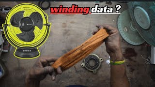 tabel fan winding data tabel fan winding karne ka sahi triak #tabelfan #tabelfanwinding