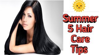 Long Hair - 5 Tips To Keep Them Healthy In Summer