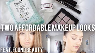 Two AFFORDABLE Makeup Looks, Same Palette! Feat. Found Beauty