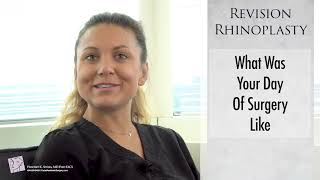 Revision Rhinoplasty | Day of Surgery | Dr. Sinha - Atlanta, GA