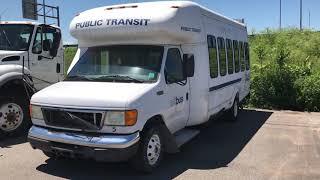 2004 Ford 450 SD 18 Passenger Bus  Needs transmission