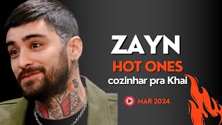 Zayn fala sobre cozinhar pra Khai e seu prato preferido • Hot Ones [Legendado PT/BR]