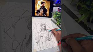 Kalki Drawing, Prabhas Drawing, #shorts #art #kalki #drawing