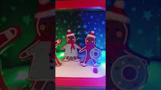 An animated ginger bread TV scene, Christmas @ Target🎄🎁🎅