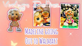 Baby alive 2009 my real baby Madeline goes out to Walmart! 💕🫶🏻