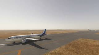 Kuwait Airways From JORDAN TO CAIRO Int. Airport EGYPT A320neo