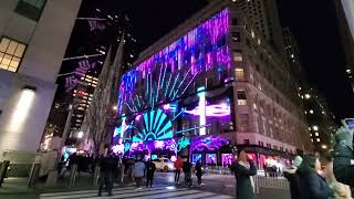 Saks @ Xmas NYC 2022