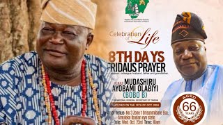 8 DAYS FIDAUS PRAYER FOR LATE ACTOR BOBO B