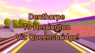 Mind the gap time lapse from Denthorpe to Herrington via Queensbridge!