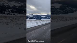 The Jeep Renegade enjoying the Lamar Valley