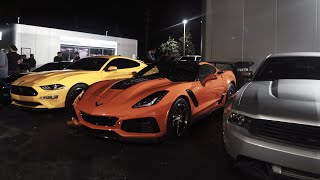 Twin Turbo C7 VS Corvette Zr1 ( Crazy Close ) @1320video