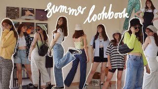 what i'm wearing this summer // 60 sommer outfits (+ kleines voiceover catch-up)