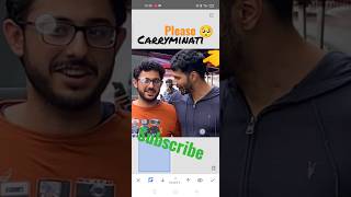 @CarryMinati ke shath photo editing video #photo #editing #shorts