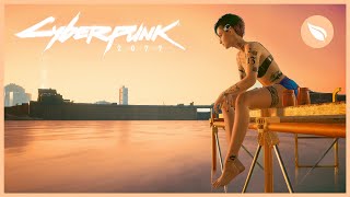 CYBERPUNK 2077 One Night with Judy | Bells of Laguna Bend | Humming + Lake Ambience | 1 HOUR