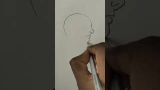 How To Draw A Simple Face #shorts #drawing #youtubeshorts #artist #pencildrawing #art #artwork