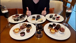 Black Sweets Buffet at JW Marriott Hotel Nara, Japan