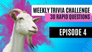 Rapid Fire Trivia Challenge: Episode 4 | Test Your Knowledge | Flex your brain!