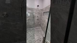 Amazing Shower! Custom Glass! Barndominium Build!