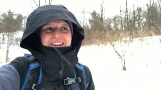 Solo Hike - Gear Talk and Winter Re-Route Fun!!