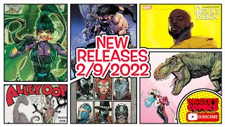 New Comic Books  for 2-9-2022