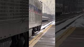 Septa and Amtrak trains