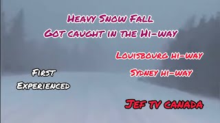 SNOW FALL WARNING⚠️Nova Scotia First Heavy Snow Fall | jef tv canada | buhay canada | buhay ofw