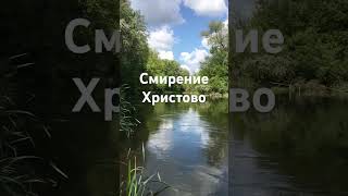 Учимся смирению Христовому! Слава Богу за всё!..💖☀️🕊 Истинно!