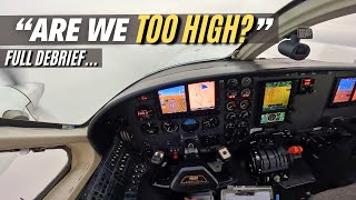 IFR Approach Gone Wrong? Will we make the runway? | Pilot Vlog