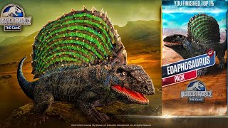 EDAPHOSAURUS UNLOCK -NO VIP NO HACK - JURASSIC WORLD THE GAME #39