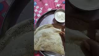 Eat in 15 Seconds Millets Dosa with Peanut Chutney #4515