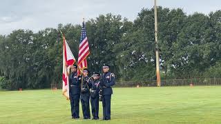 Durant JROTC Color Guard