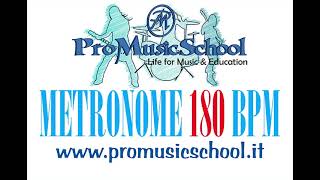 metronomo metronome promusicschool 180 bpm