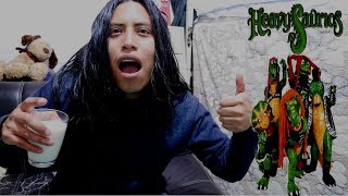 HEAVYSAURIOS ( reacción )  ¿metal para niños?