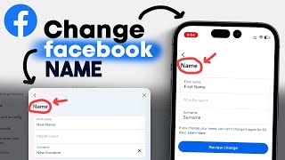 How to Change Facebook Name Mobile and PC 2024 | Quick guide