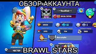 ОБЗОР МОЕГО АККАУНТА В ИГРЕ BRAWL STARS 🤯😎