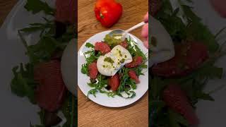 The salad recipe with burattini and grapefruit🤤