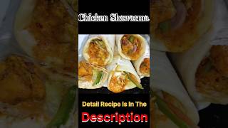 Chicken Shawarma Recipe At Home | Shawarma Recipe | Shawarma Recipe With Sauce | #shorts