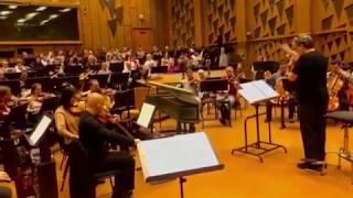 JOSÉ CURA's OPERA,  “Montezuma e il Prete Rosso” -- World Premiere. 2020. From Rehearsal