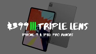 iPhone 9 & Triple Camera iPad Pros?! | Thought