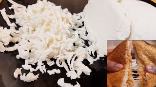 Homemade Mozzarella cheese | Easy Method with 2 Ingredients | How to make Mozzarella cheese.