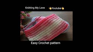 Crochet pattern 💯 crochet stitch #knittingmylove #short #shorts